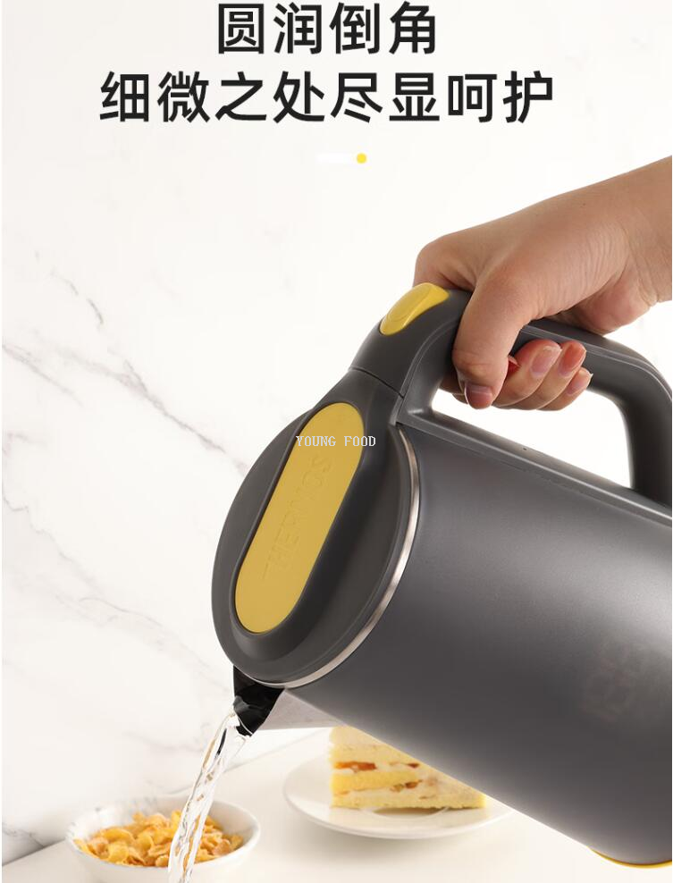 Free shipping for wholesale! THERMOS Thermos Electric Kettle 1.6L Grey EHA-1326E-G figurine electrical appliance pic 6