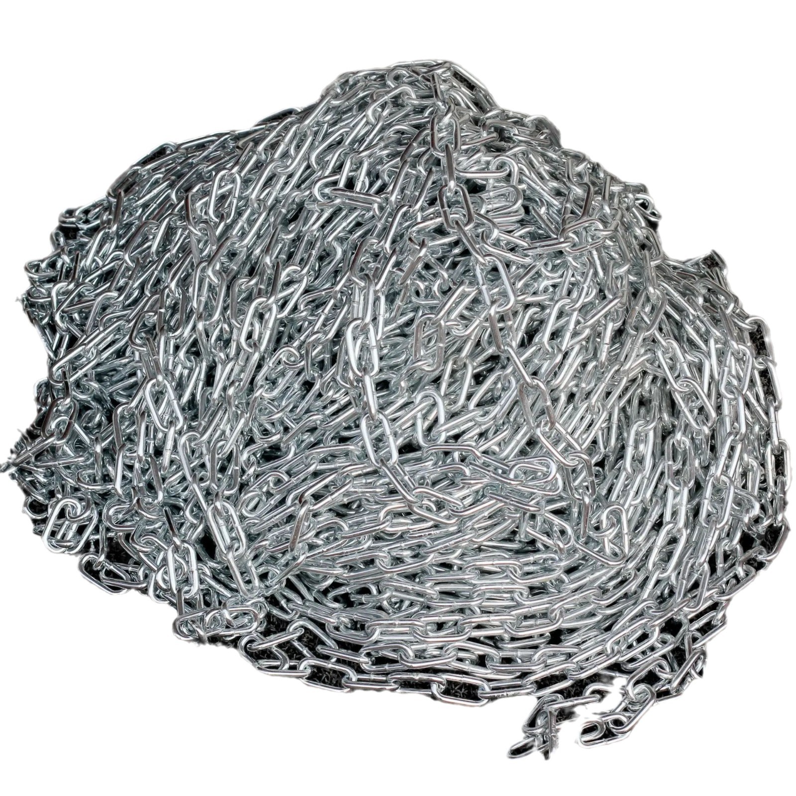 River scenic area protective iron chains, decorative greening chains, livestock and poultry slaughtering chains, industrial hoisting galvanized chains Item Picture