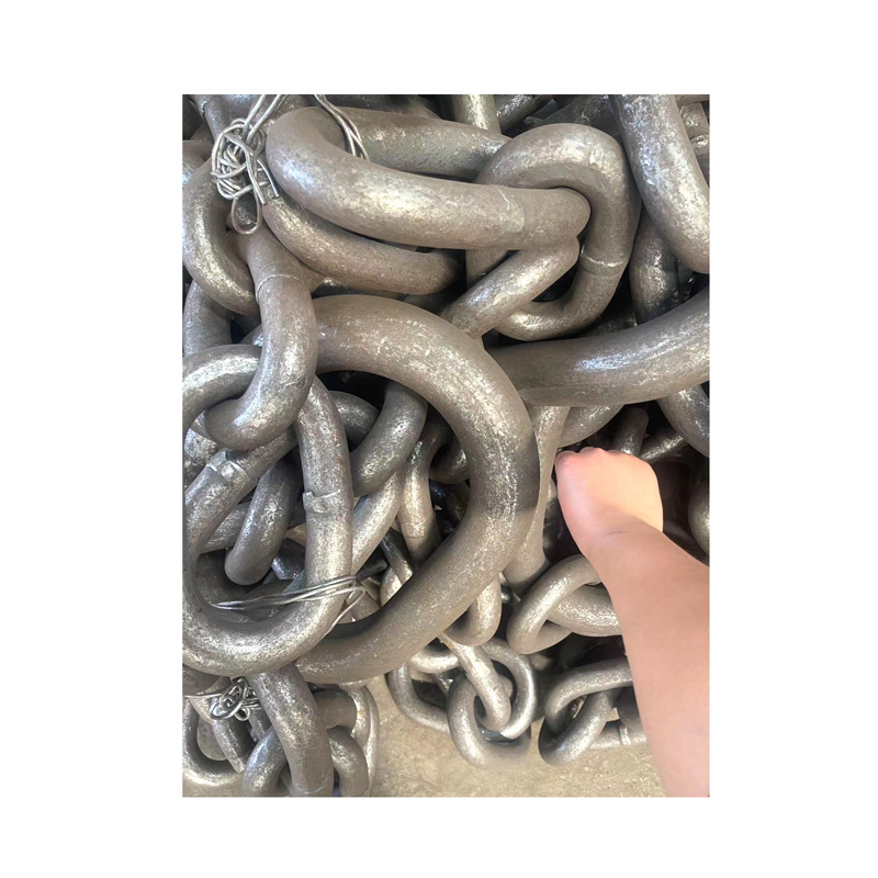 304 stainless steel chains for industrial lifting, multi-specification stainless steel chains for mining and Marine use, 316 stainless steel chains Item Picture