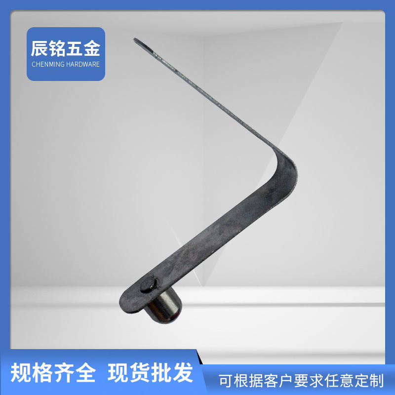 V-shaped tube positioning spring piece tent spring clip diameter 7mm V-shaped double-bead stainless steel spring piece clip details Picture