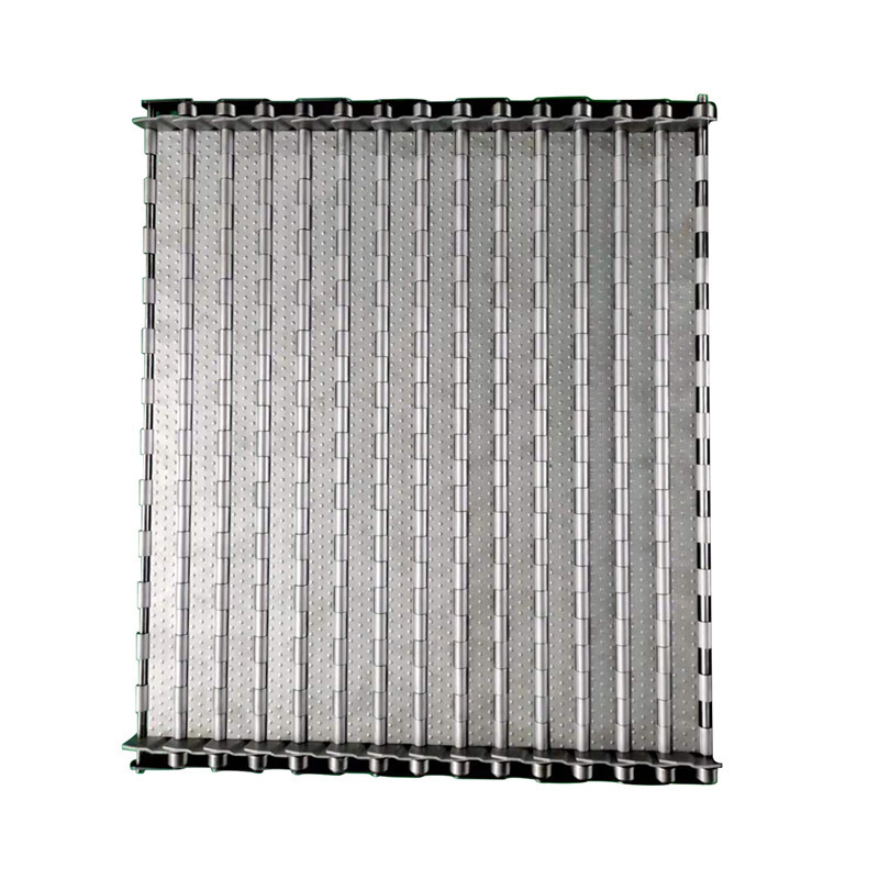 Direct supply of industrial transmission heavy-duty chain plates, high-temperature resistant chip conveyors, heat-treated large-pitch conveyor chain plates Application Scenario