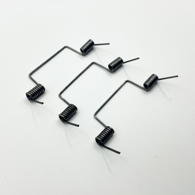 Double-ring torsion spring folder spring toy clip equipment double torsion spring multi-specification mechanical snap torsion spring wholesale order Specification drawing
