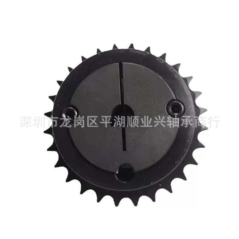 Custom-made conical sleeve sprockets, tensioning wheels, single and double row idler sprockets 06B, 08B, 10B, 12B, 16B. Factory direct sales are supported Item Picture