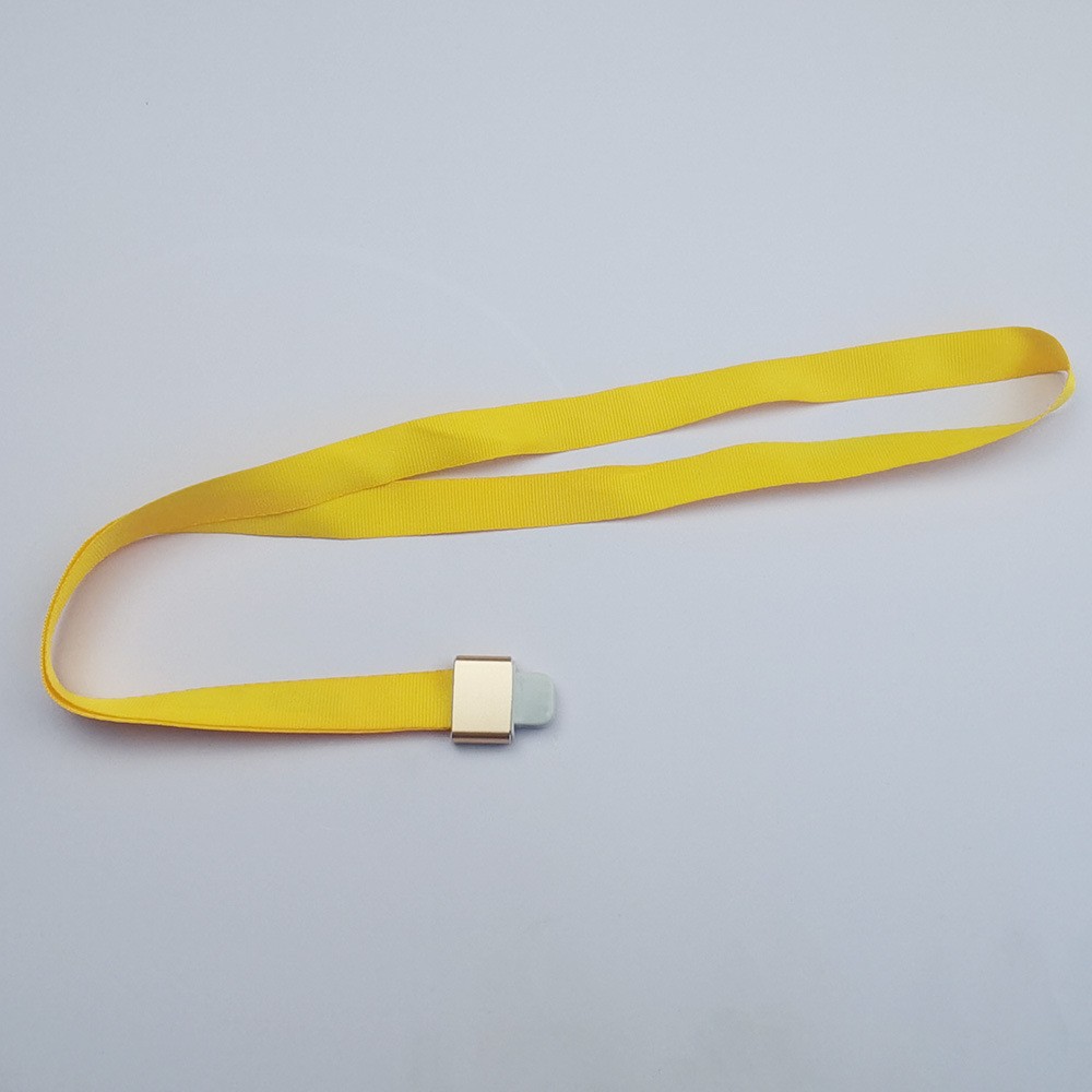 Plastic one-piece buckle student lanyard, ID card, name tag, rope, ID card sleeve, lanyard, 1.5cm card sleeve, colorful lanyard Specification image