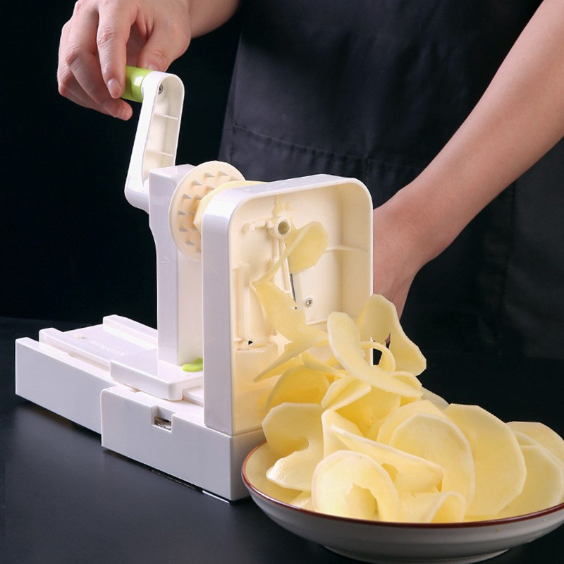 In stock: Waterfall shredded potatoes, noodles, extra-long shredded hot pot, hand-cranked, sliced vegetables, carrots, shredded and rolled Application Scenario