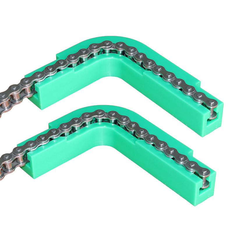 Chain guide rails, ultra-high molecular weight polyethylene transmission guide rail drawings, processing nylon wear-resistant guide rails, wear-resistant strips Item Picture