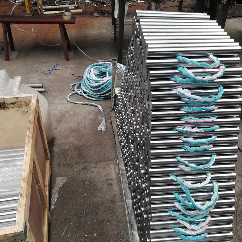 The hydraulic smooth shaft piston rod, precision stainless steel chrome-plated rod, linear sliding high-frequency cylindrical hollow shaft can be customized as required Specification drawing