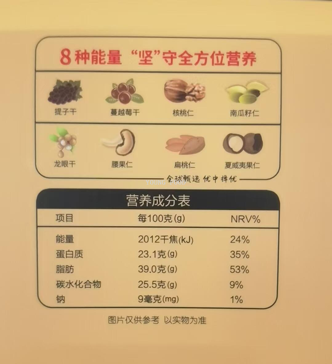 批发包邮！手办休闲零食坚果果干果利仕混合果仁（经典款）780g详情4