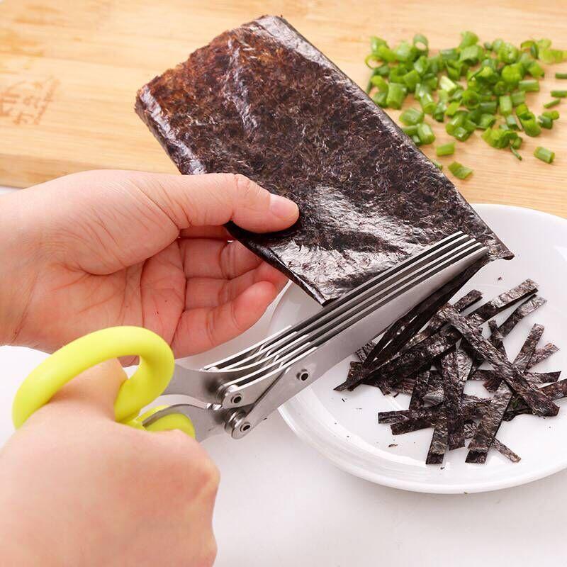 Five layers: scallion cut, children's complementary food cut, seaweed cut, nori cut, chili cut, coriander cut, kelp cut, shredded paper cut Application Scenario