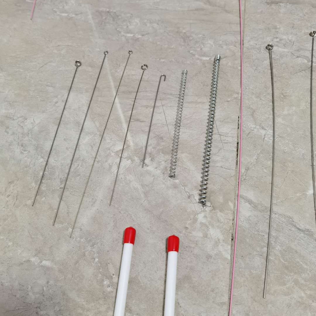 Ningbo factory produces and wholesals steel wire handle accessories for cat toys, DIY cat toys and cat toy accessories details Picture