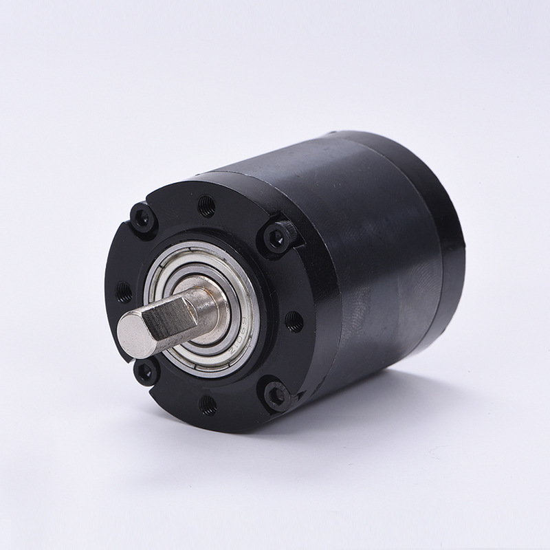 Puwei powder metallurgy 43mm outer diameter 775 motor low-noise planetary reduction motor planetary reduction gearbox Specification drawing
