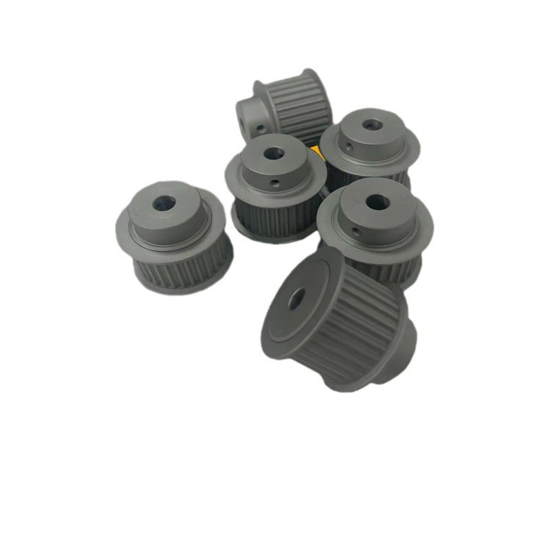 Non-standard gear processing automatic equipment, 45 # aluminum alloy synchronous pulley, synchronous pulley factory Item Picture