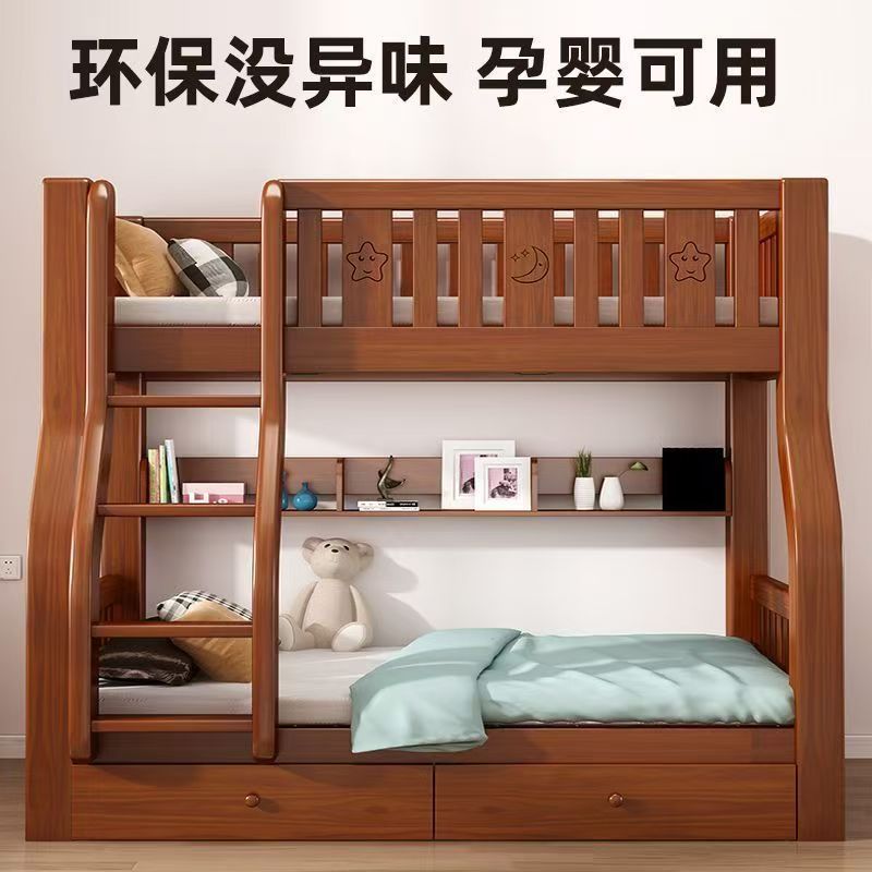 实木公寓床全棉家具卧室木器多功能床简约现代设计耐用舒适公寓床全棉家具木器卧室床