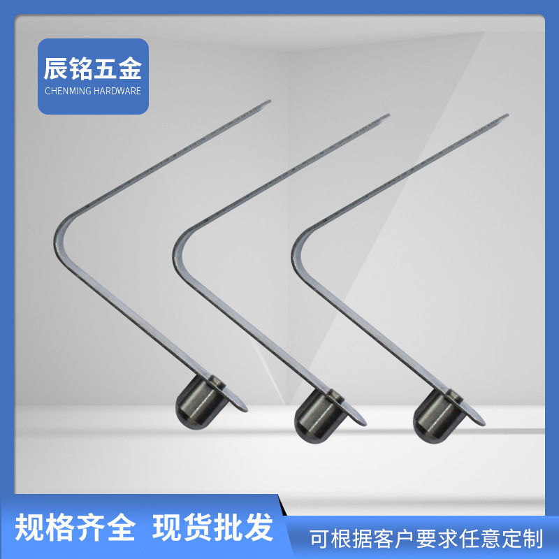 V-shaped tube positioning spring piece tent spring clip diameter 7mm V-shaped double-bead stainless steel spring piece clip Application Scenario
