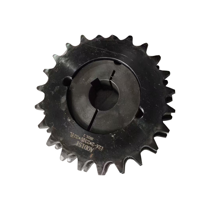AODISI, the original manufacturer, offers custom-made processing of double-row conical sleeve sprockets and mechanical transmission components Item Picture