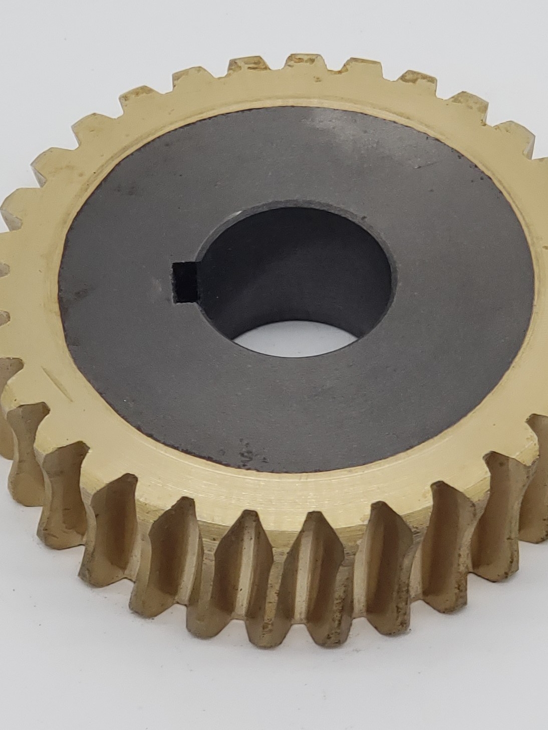 Youdaoplaceholder0 copper worm gear and worm mechanical metal transmission copper turbine reducer worm gear parts professional manufacturer processing and customization Item Picture