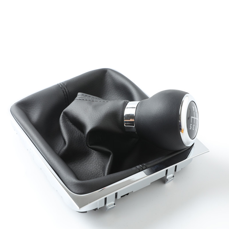 Weihaisheng Cross-border foreign Trade Factory directly supplies car gearshift, gear shifting, dust cover, ball head integrated 5/6 gear, suitable for Passat B6 Specification image