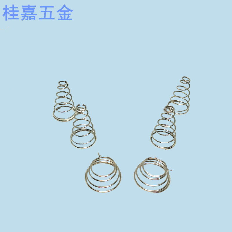Direct supply from hardware manufacturers: 304 stainless steel touch pagoda spring battery box, torsion spring, induction circular compression spring Application Scenario