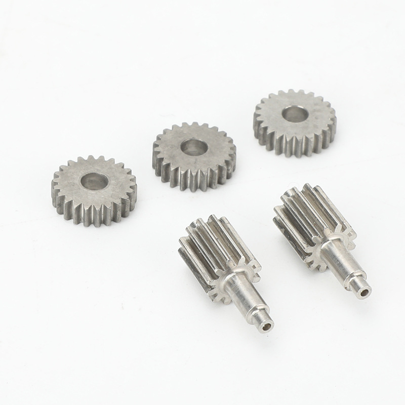 Stainless steel pinion precision robot, double gear linear guide, spur gear helical motor drive Item Picture