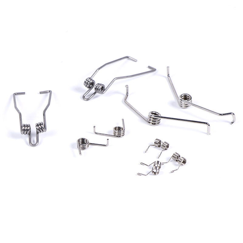 Custom-made multi-purpose torsion springs, stainless steel clamp springs, high-temperature resistant torsion special-shaped springs, medical electrical appliance springs Item Picture