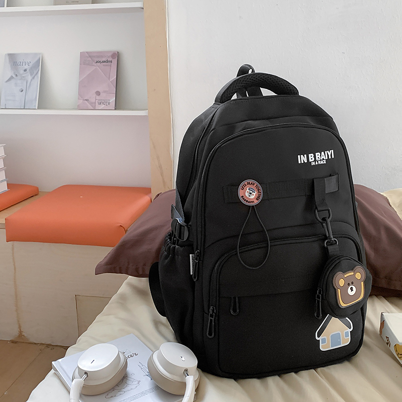 时尚背包初中生高中生大学生背包旅游背包运动大容量背包通勤商务双肩包男女背包相机背包大学生旅行背包情侣背包休闲简约双肩背包详情14