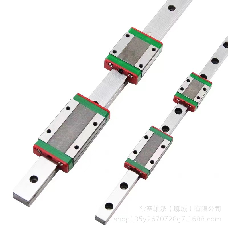 3D printer slide rail pattern sample, precision miniature slide rail slider MGN/9C/12C/15C/9H/12H/1 Item Picture
