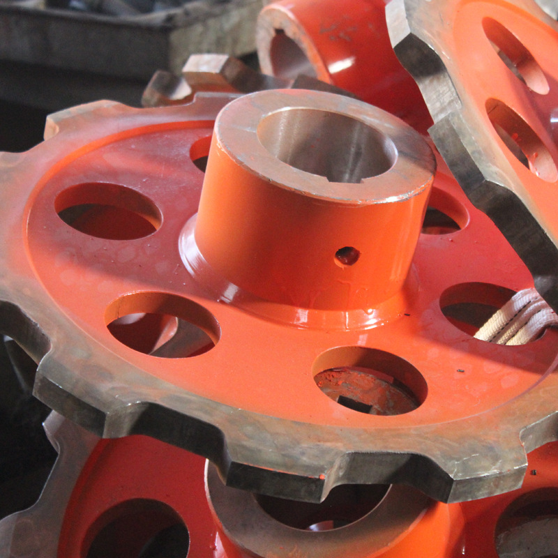 Scraper conveyor sprocket assembly, carbon steel bucket elevator sprocket, double-pitch transmission sprocket for mining Application Scenario