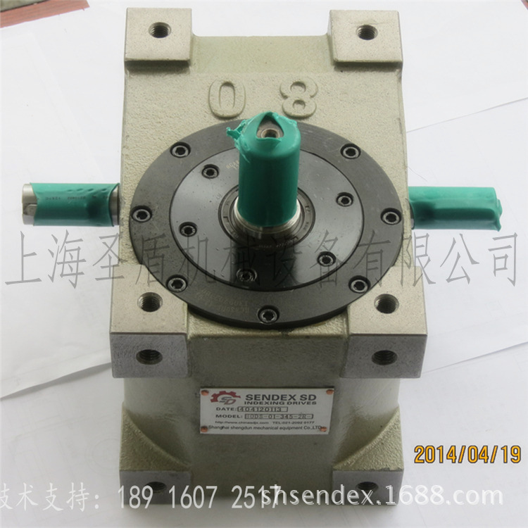 11H-314 cylinder cleaning machine turntable custom divider mechanical positioning indexer high-precision CAM Specification drawing