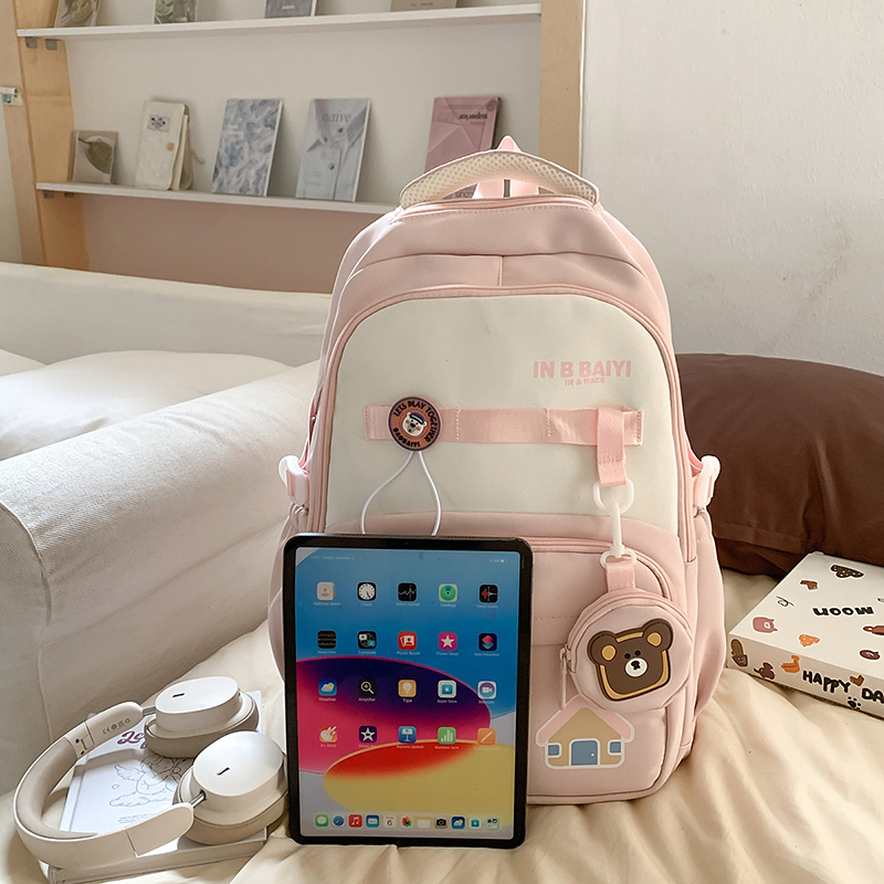 时尚背包初中生高中生大学生背包旅游背包运动大容量背包通勤商务双肩包男女背包相机背包大学生旅行背包情侣背包休闲简约双肩背包详情21