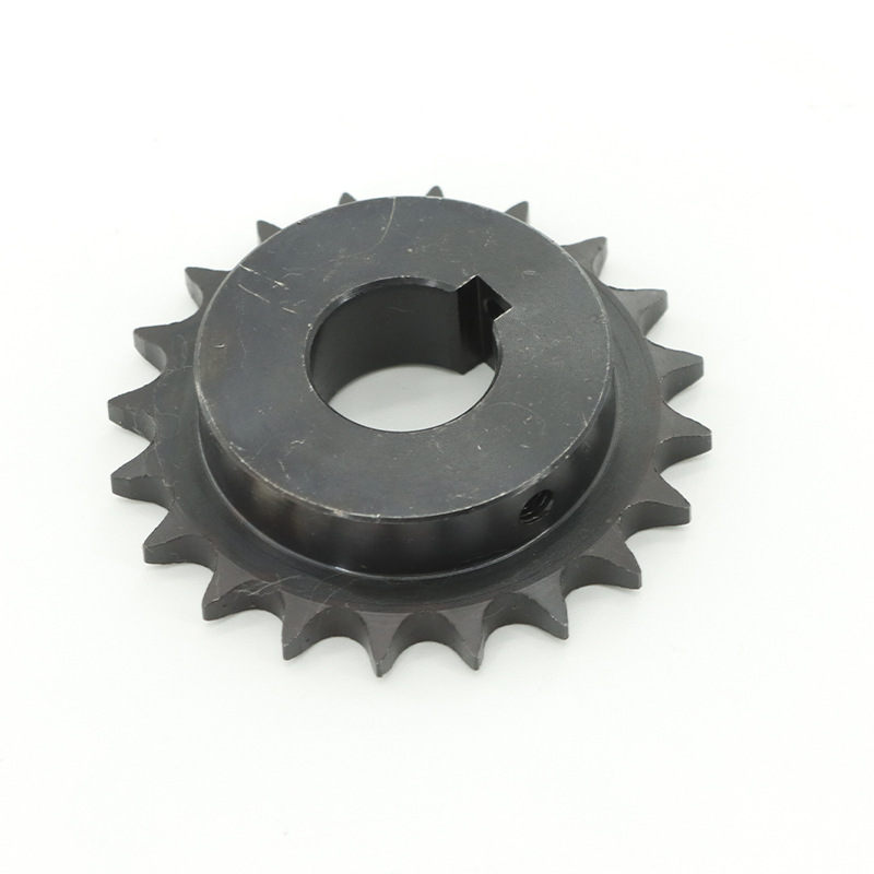 Factory direct supply of non-standard 45# steel sprockets, single and double row sprockets, industrial sprockets with flat tooth surfaces, fast supply Specification drawing
