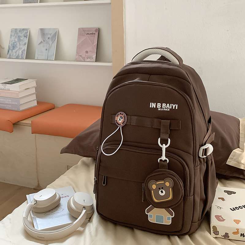 时尚背包初中生高中生大学生背包旅游背包运动大容量背包通勤商务双肩包男女背包相机背包大学生旅行背包情侣背包休闲简约双肩背包详情11