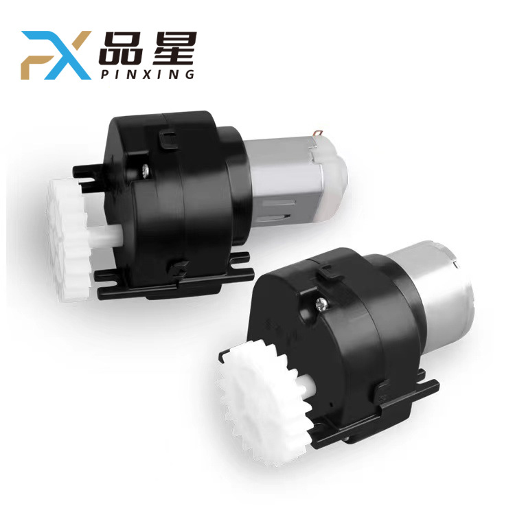 Intelligent trash can gearbox, induction trash can motor, reduction motor, motor gear, splined shaft, pinion Specification drawing