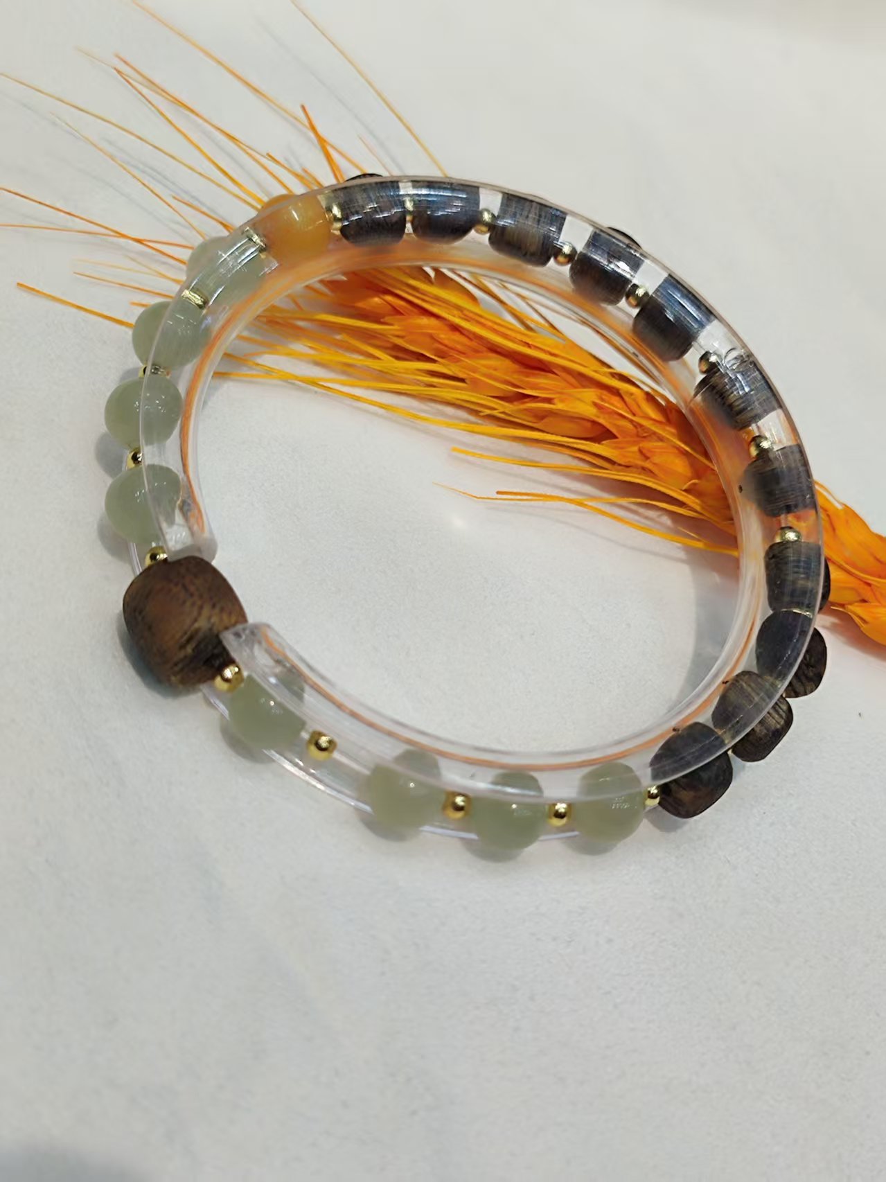 Each agarwood bracelet comes with a random lucky bag detail image 16