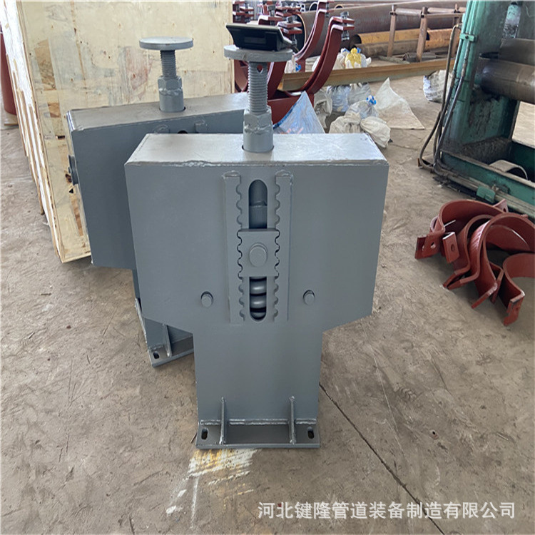 T-shaped constant force spring support hanger, carbon steel variable spring support hanger, integral guide sliding support hanger details Picture