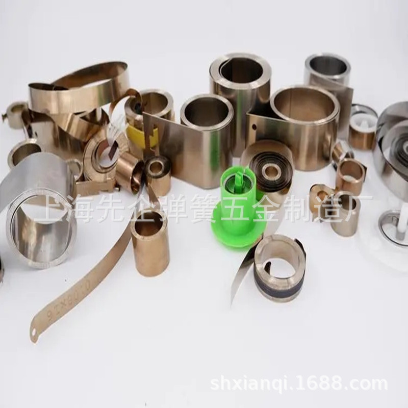 Spring manufacturers supply spring springs, flat spiral curls, spring tape measures, reset metal springs, flat spring pieces details Picture