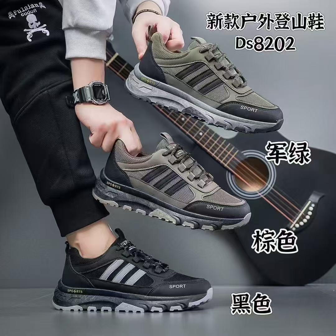 男士登山鞋防滑户外运动鞋轻便透气耐磨徒步鞋详情6