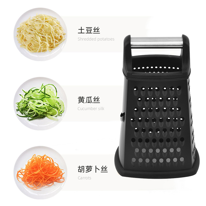 Source factory 430 stainless steel grater, cheese grater, all-in-one grater, anti-cutting hand, kitchen vegetable cutting wonder Application Scenario