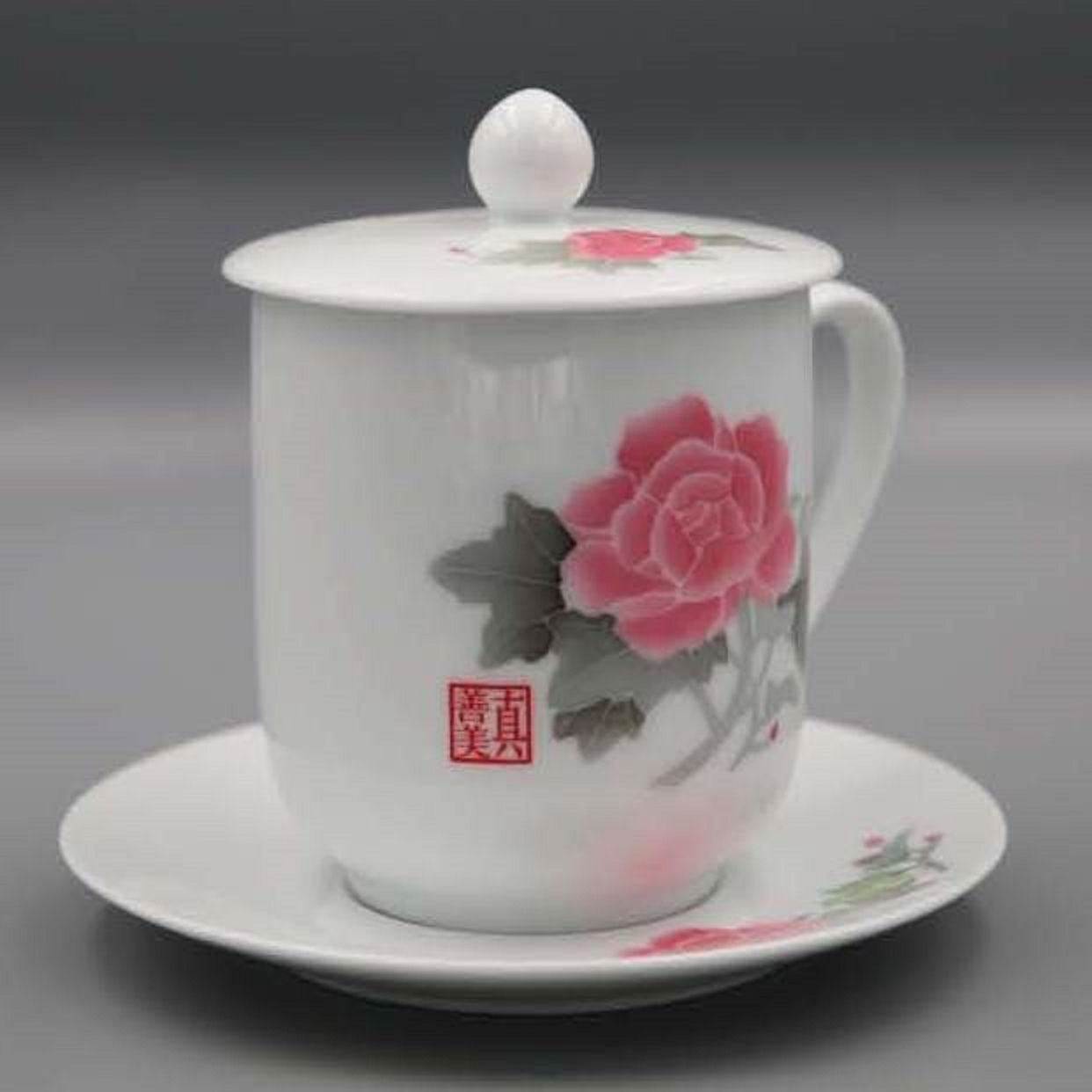 Chinese-style tea cups, office tea cups, and anniversary event souvenirs Application Scenario