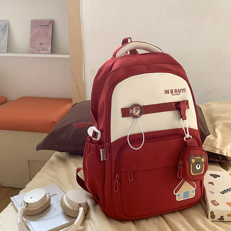 时尚背包初中生高中生大学生背包旅游背包运动大容量背包通勤商务双肩包男女背包相机背包大学生旅行背包情侣背包休闲简约双肩背包详情10