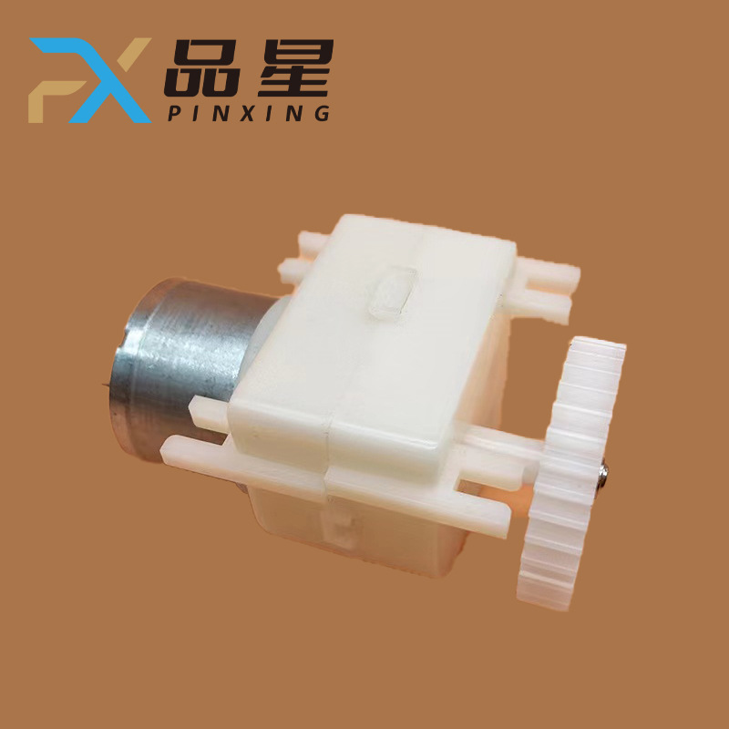Intelligent trash can gearbox, induction trash can motor, reduction motor, motor gear, splined shaft, pinion Application Scenario