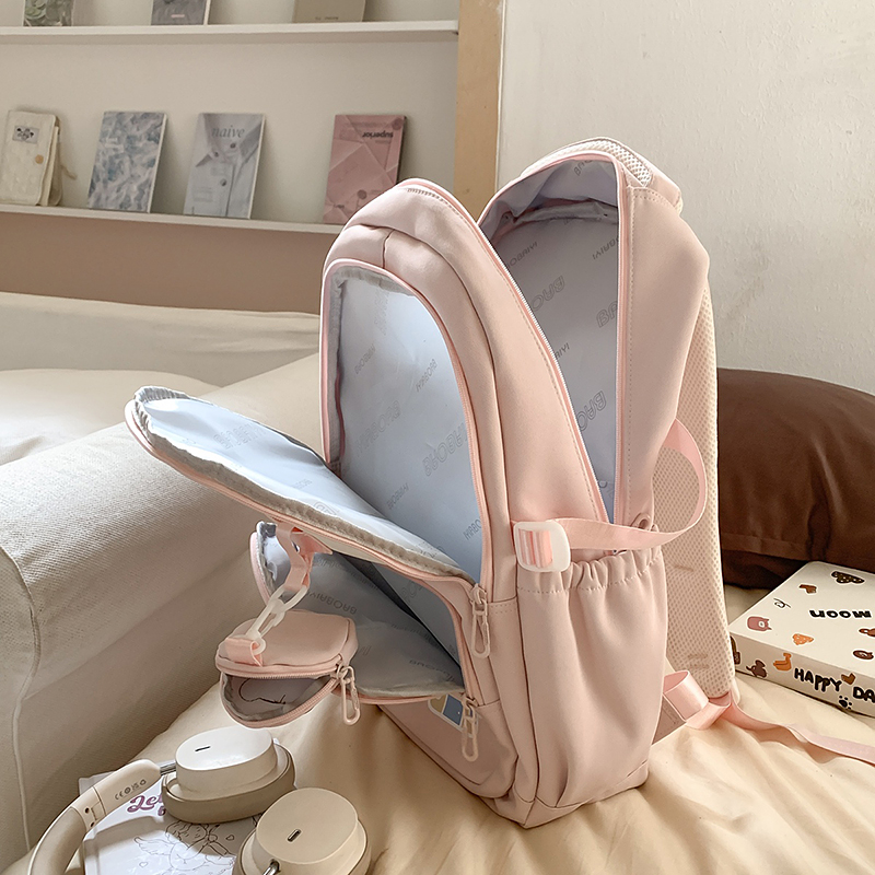 时尚背包初中生高中生大学生背包旅游背包运动大容量背包通勤商务双肩包男女背包相机背包大学生旅行背包情侣背包休闲简约双肩背包详情17