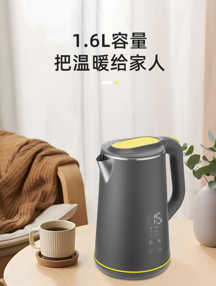 Free shipping for wholesale! THERMOS Thermos Electric Kettle 1.6L Grey EHA-1326E-G figurine electrical appliance pic 7