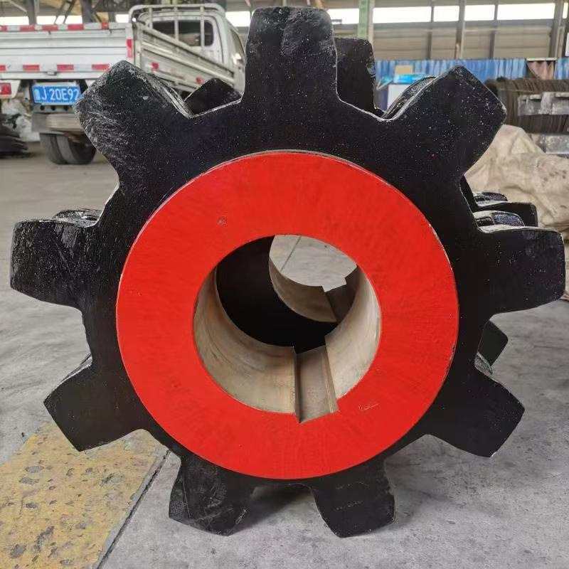 The 40Cr sprocket round link chain for mining scraper conveyor has high hardness, long service life and high quality Specification drawing
