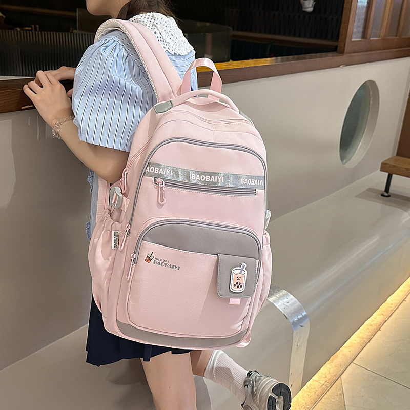 初中生高中生大学生背包旅游轻便背包运动大容量背包通勤商务双肩包男女背包相机背包大学生旅行背包情侣背包休闲简约双肩背包详情10