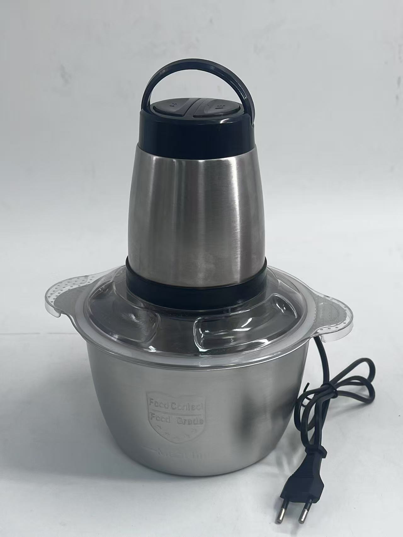 Household multi-functional stainless steel large-capacity fully automatic cooking machine, electric filling grinder, complementary food machine, meat grinder Item Picture
