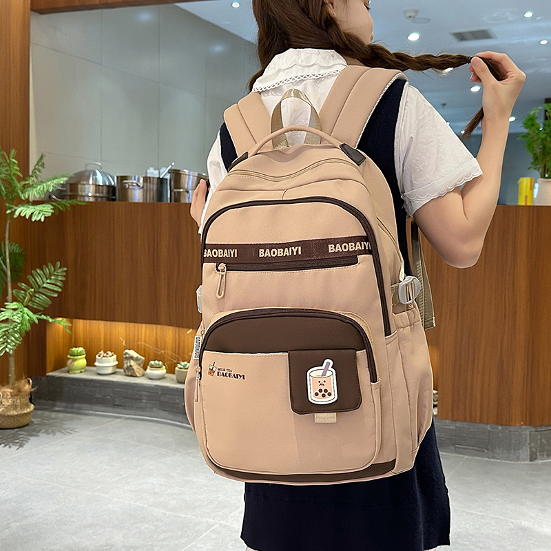 初中生高中生大学生背包旅游轻便背包运动大容量背包通勤商务双肩包男女背包相机背包大学生旅行背包情侣背包休闲简约双肩背包详情13