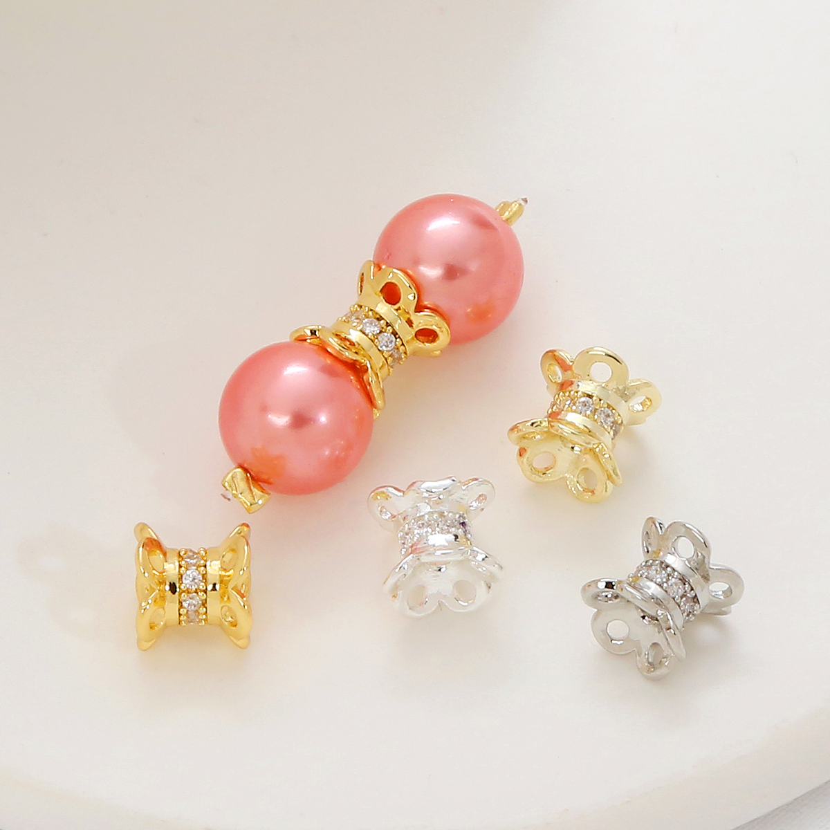 珠子/珍珠/玻璃珠/天然水晶散珠/散珠产品图