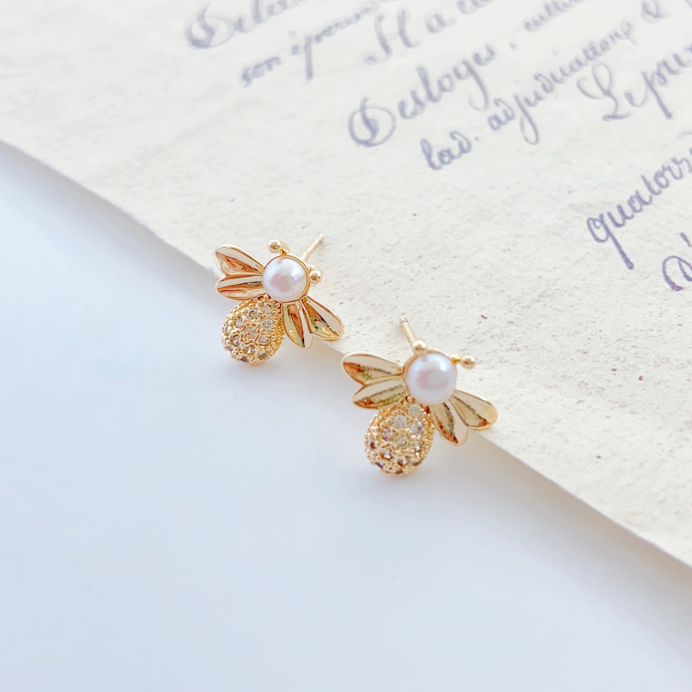 饰品/耳钉/耳饰/绿耳钉/3对耳钉细节图