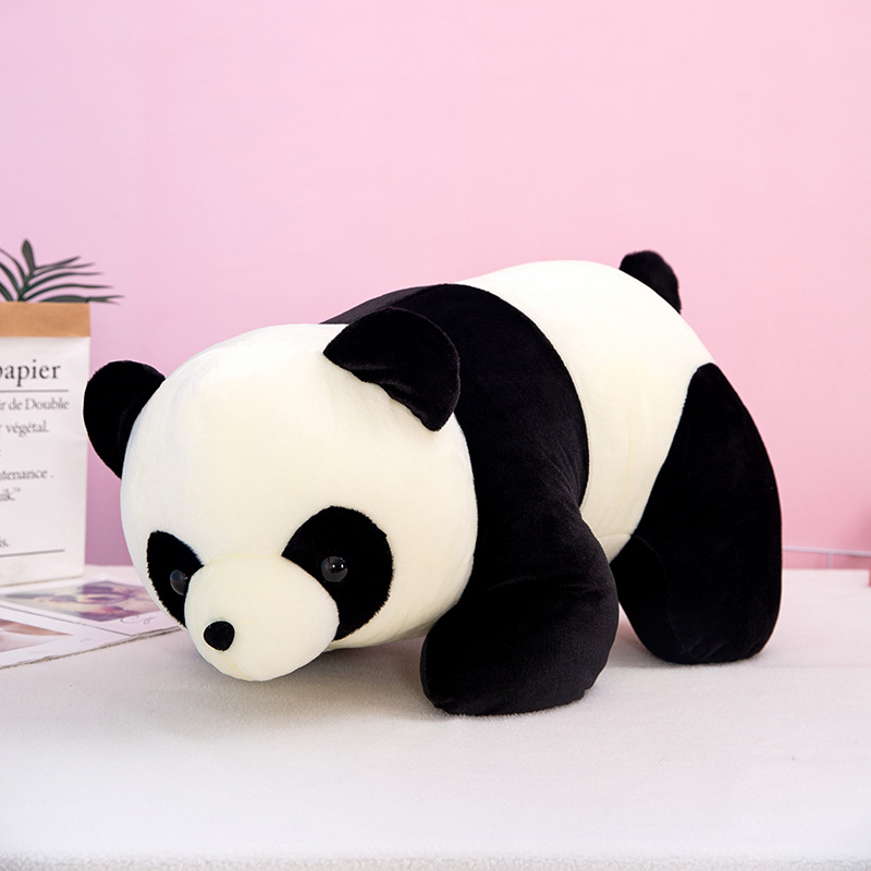 Wholesale of cute panda plush toy figurines, simulated national treasure souvenirs, children's dolls and gifts Specification image