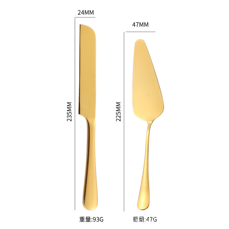 Nordic tableware, stainless steel cake spatula, baking knives, cake cutters, kitchen baking tools, pizza spatula, spatula details Picture